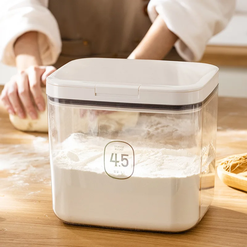 Food Storage Drums - 家庭用密閉小麦粉バケツ、特殊収納ドラム、食品グレード、防虫、防湿、小容量、特殊バケツ