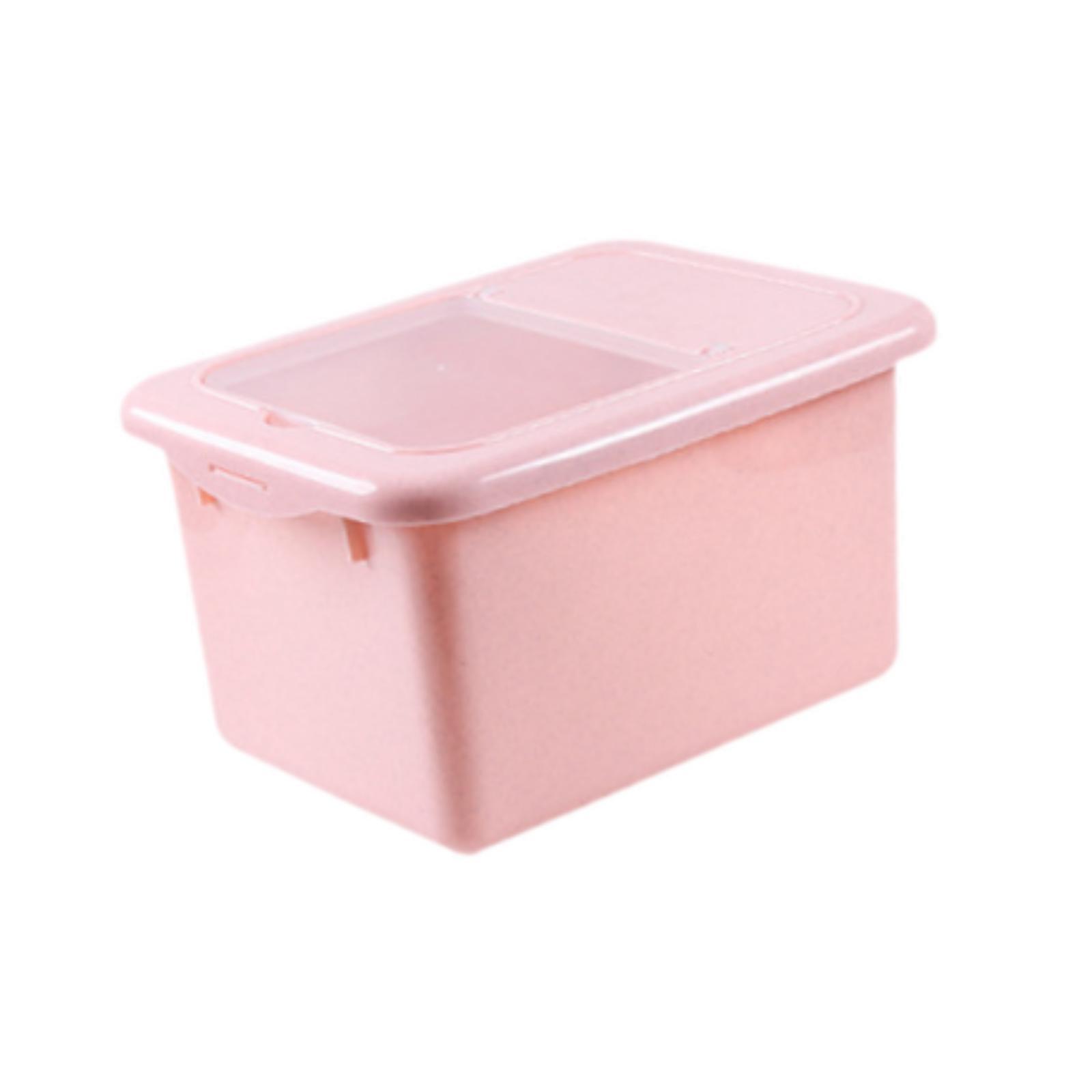 Food Storage Dispenser - 密封された米収納ボックス 多目的頑丈な米ディスペンサー キッチン用品 パントリーオーガナイザー 小麦粉や猫、犬の餌用 家庭用