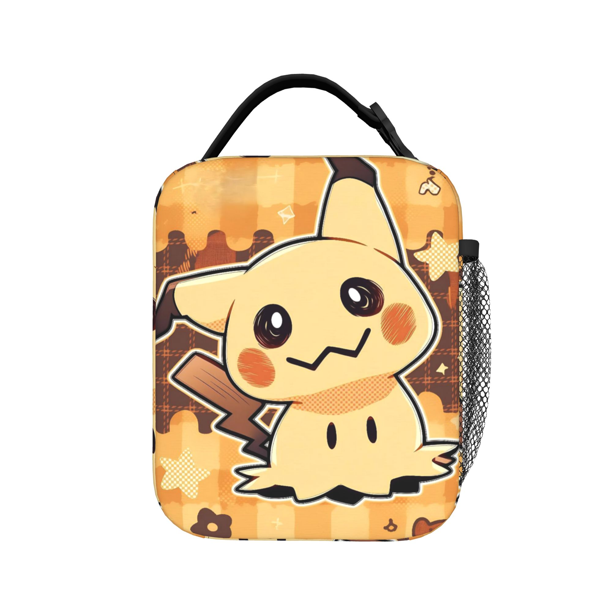Food Storage Ideas - Mimikyus かわいい断熱ランチバッグポータブルポケモン漫画ランチコンテナクーラーバッグトートランチボックスビーチ食品保存袋