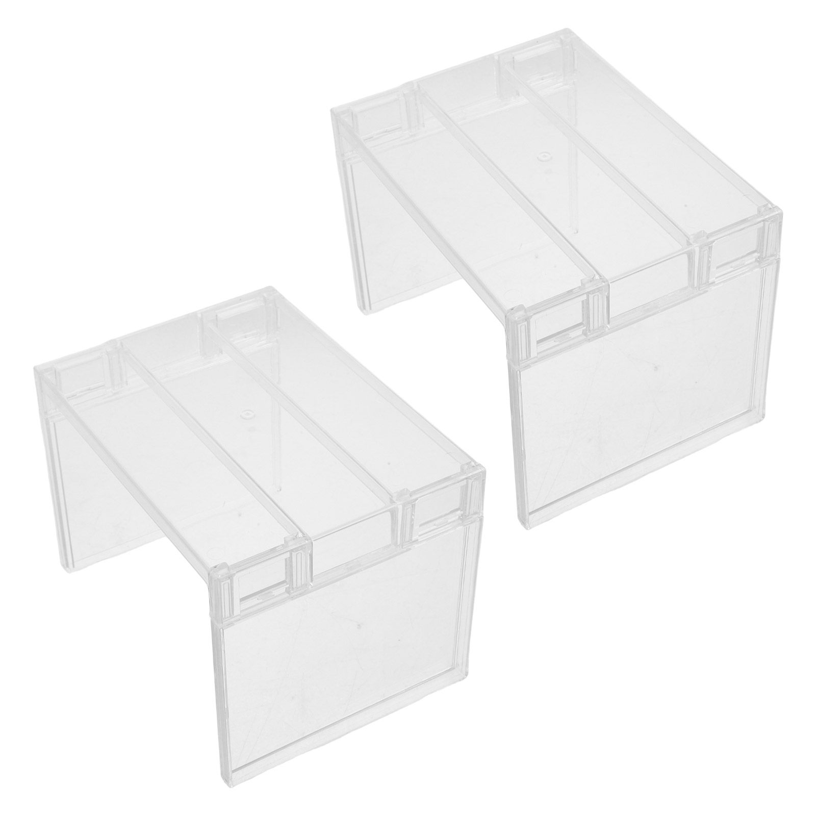 2個入り冷蔵庫オーガナイザーシェルフ、透明収納ラック、冷凍庫 - Food Storage Organizer のレビューと価格