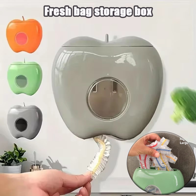 1PC ディスペンサー収納ボックス 食品保存袋用 防塵プルア - Food Storage Dispenser のレビューと価格