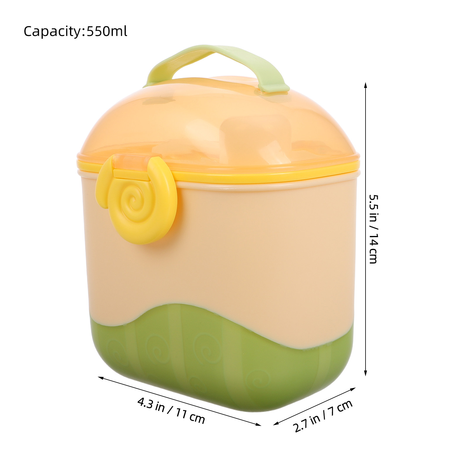 携帯用ベビーミルクパウダーディスペンサー、旅行用ミルクパウダ - Food Storage Dispenser のレビューと価格
