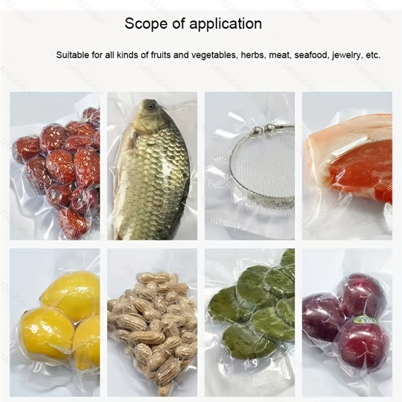 真空シーラーバッグ4個：4ロール（M/L/XL幅）、各3m。 - Food Storage Bags Xl のレビューと価格