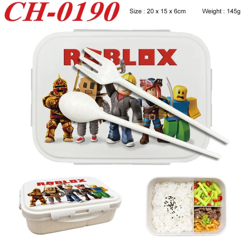 Robloxの弁当箱、ゲームフィギュアプリント入りランチボッ - Food Storage Ideas のレビューと価格