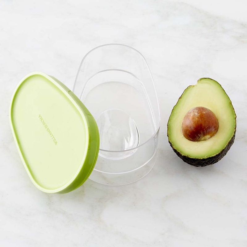 アボカド食品保存ボックス省スペースプラスチックフルーツコンテ - Food Storage Organizer のレビューと価格