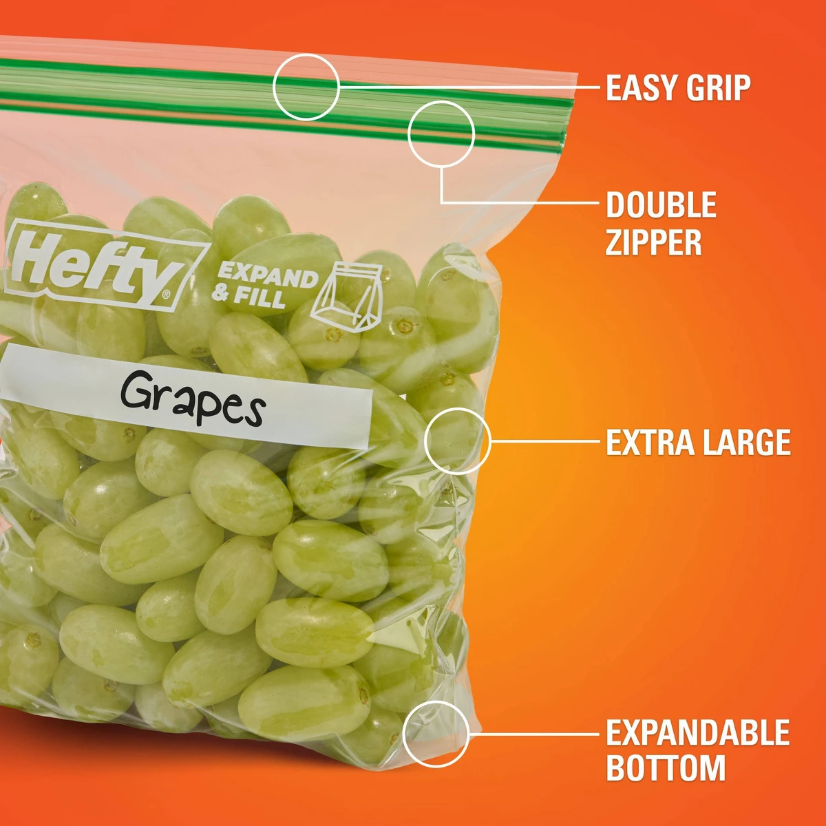 XLサンドイッチ拡張＆充填食品保存袋 - 130枚入り - Food Storage Bags Xl のレビューと価格