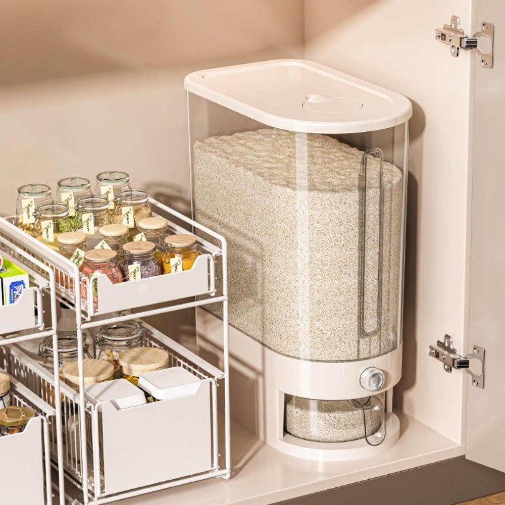 新登場の高品質密閉型防虫米保存容器 5/10KG 防湿米密封 - Food Storage Dispenser のレビューと価格