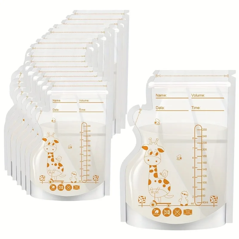 30 個の厚い PE 漫画母乳保存袋 XL 容量漏れ防止ダブ - Food Storage Bags Xl のレビューと価格