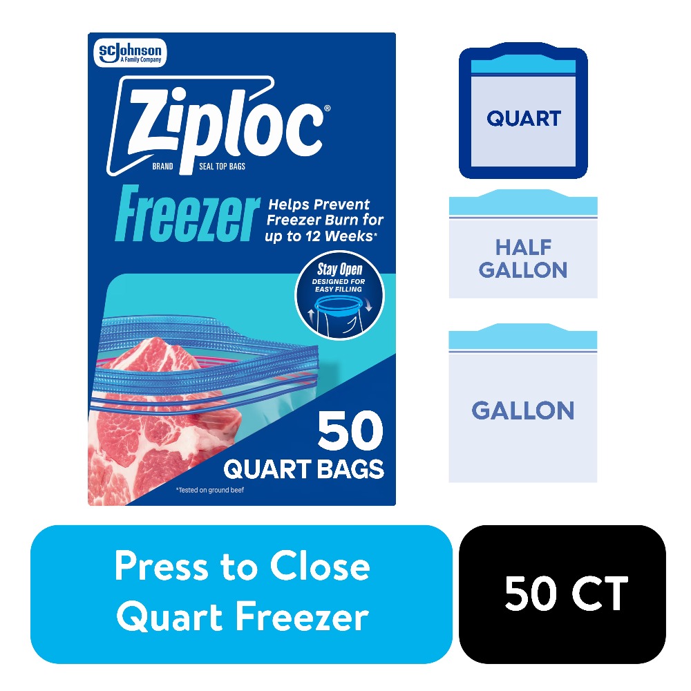 ジップロックブランドの冷凍食品保存袋、学用品、グリップ＆シー - Food Storage Brands のレビューと価格