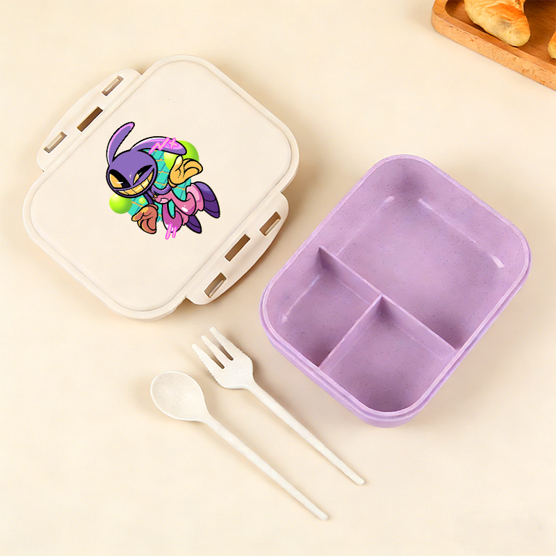 アニメアメージングデジタルサーカスランチボックスポータブル弁 - Food Storage Ideas のレビューと価格