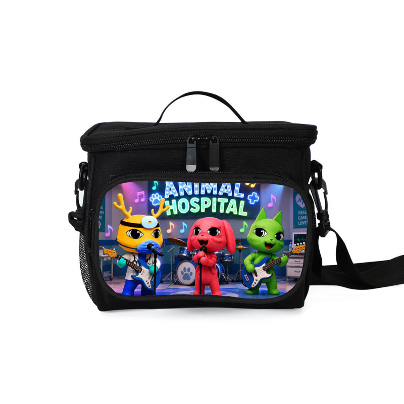 断熱ランチバッグクーラートート動物病院漫画ランチボックス子供 - Food Storage Ideas のレビューと価格